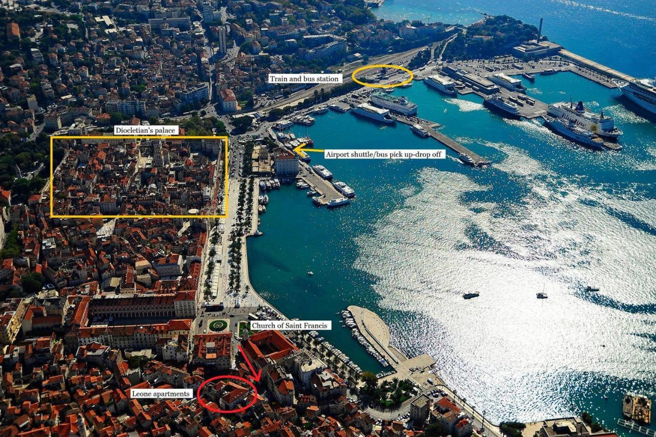 Luxury Apts Leone Split Centre المظهر الخارجي الصورة